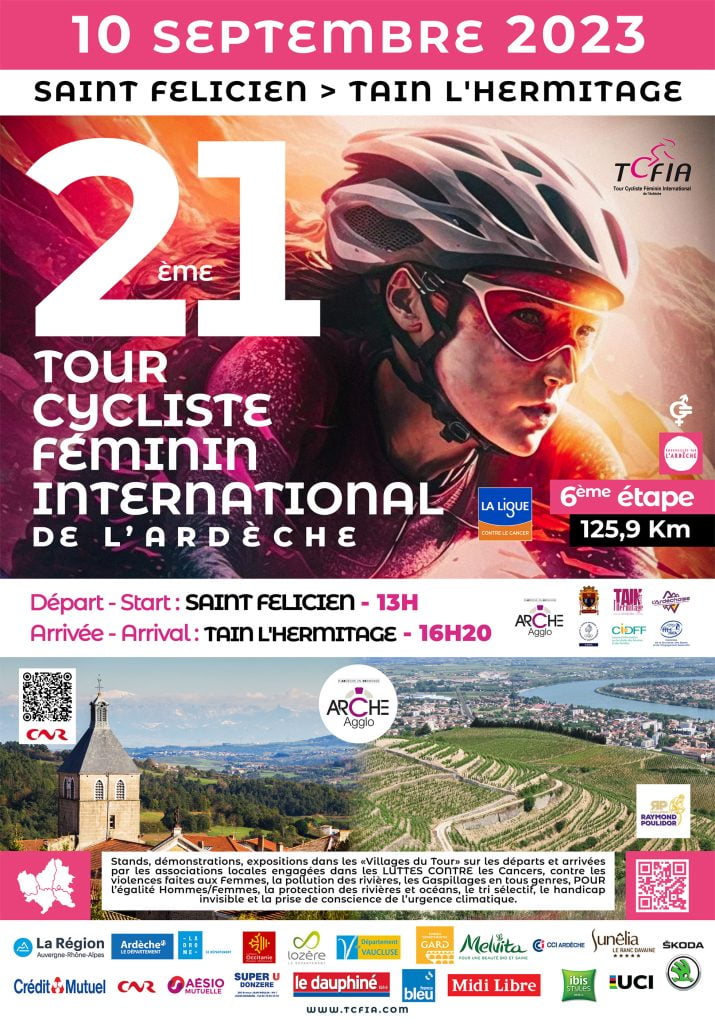 6ème étape 2023 TCFIA affiche