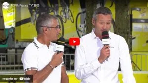 Présentation du TCFIA 2023 sur France 2 lors du Tour de France