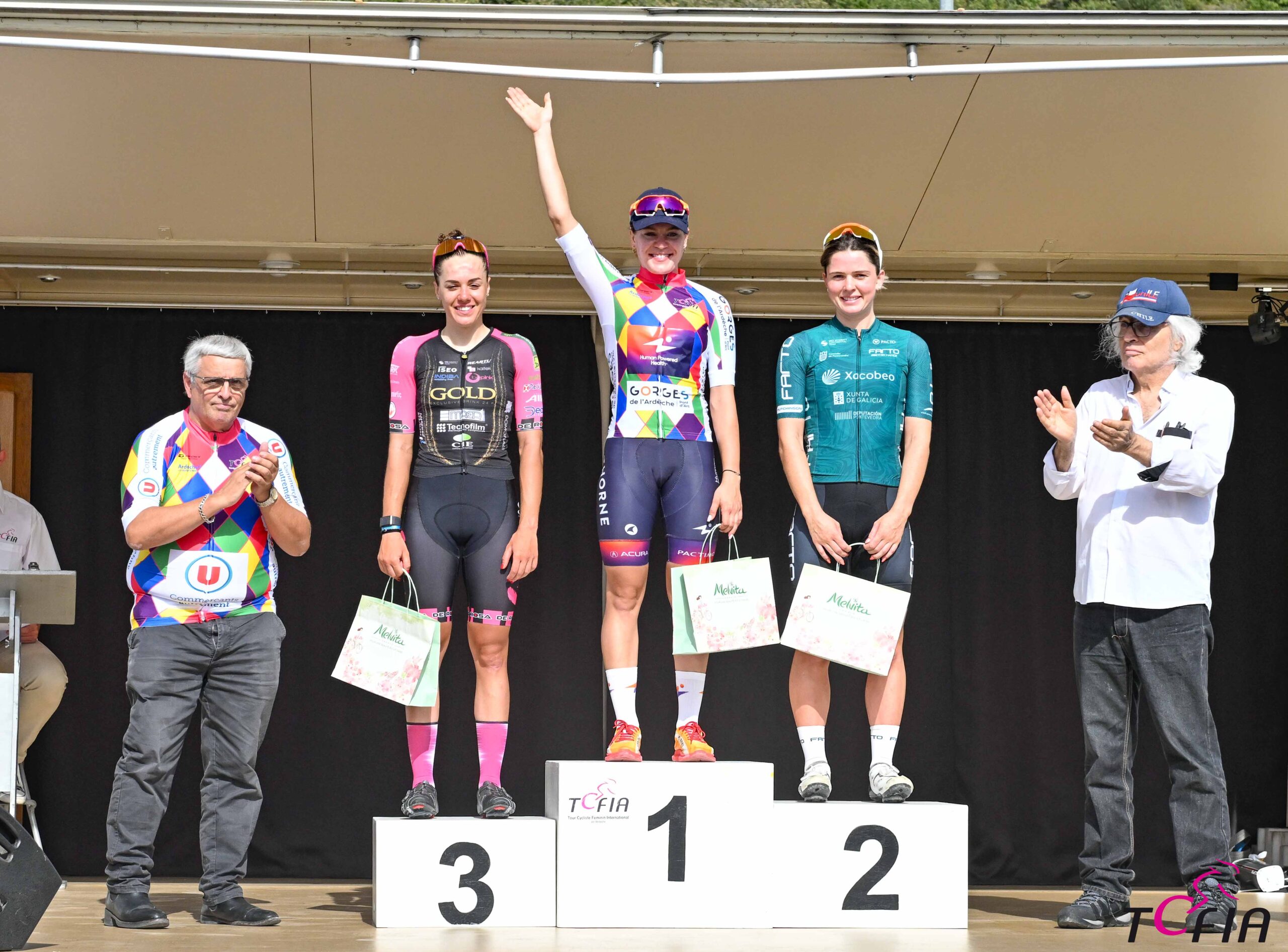 Podium 1ère étape TCFIA 2023