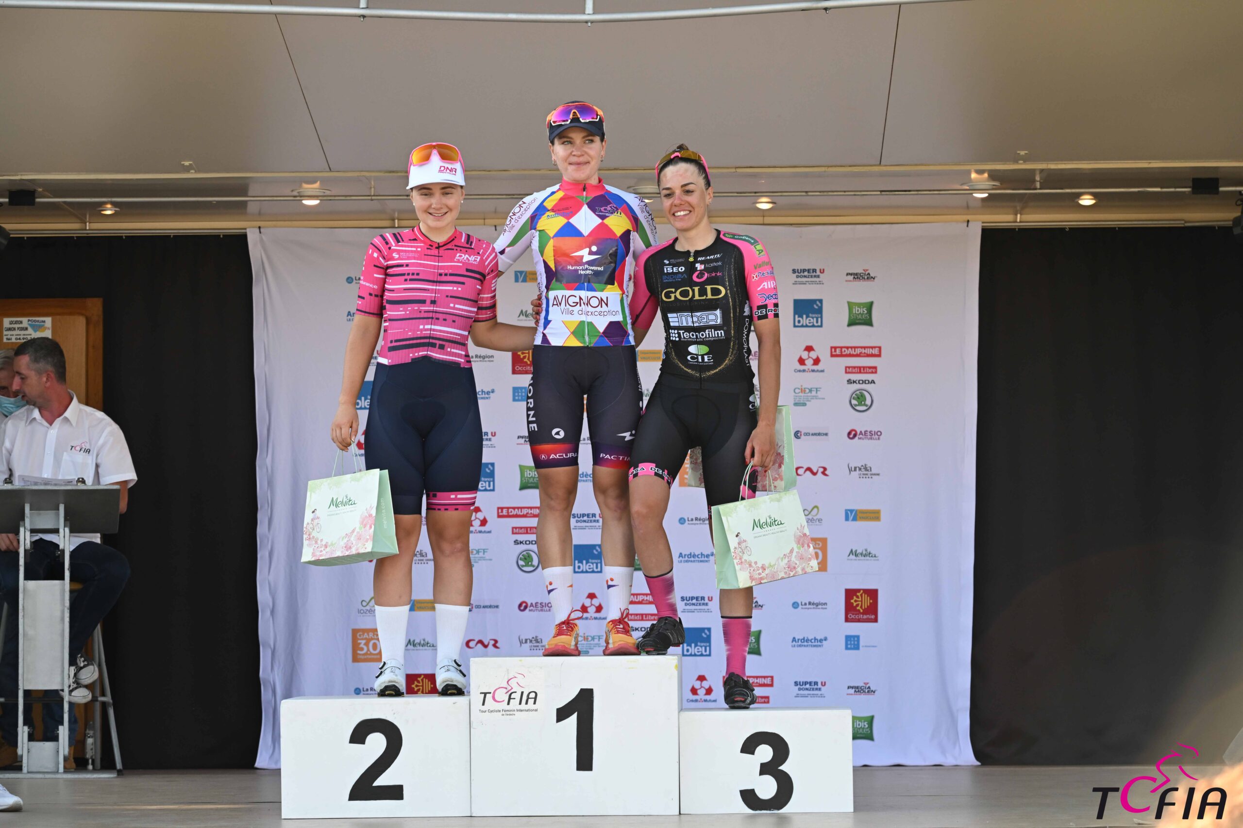Podium 3ème étape TCFIA 2023